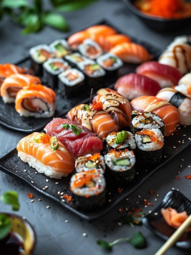 Taste the types of Sushi You Never Heard About